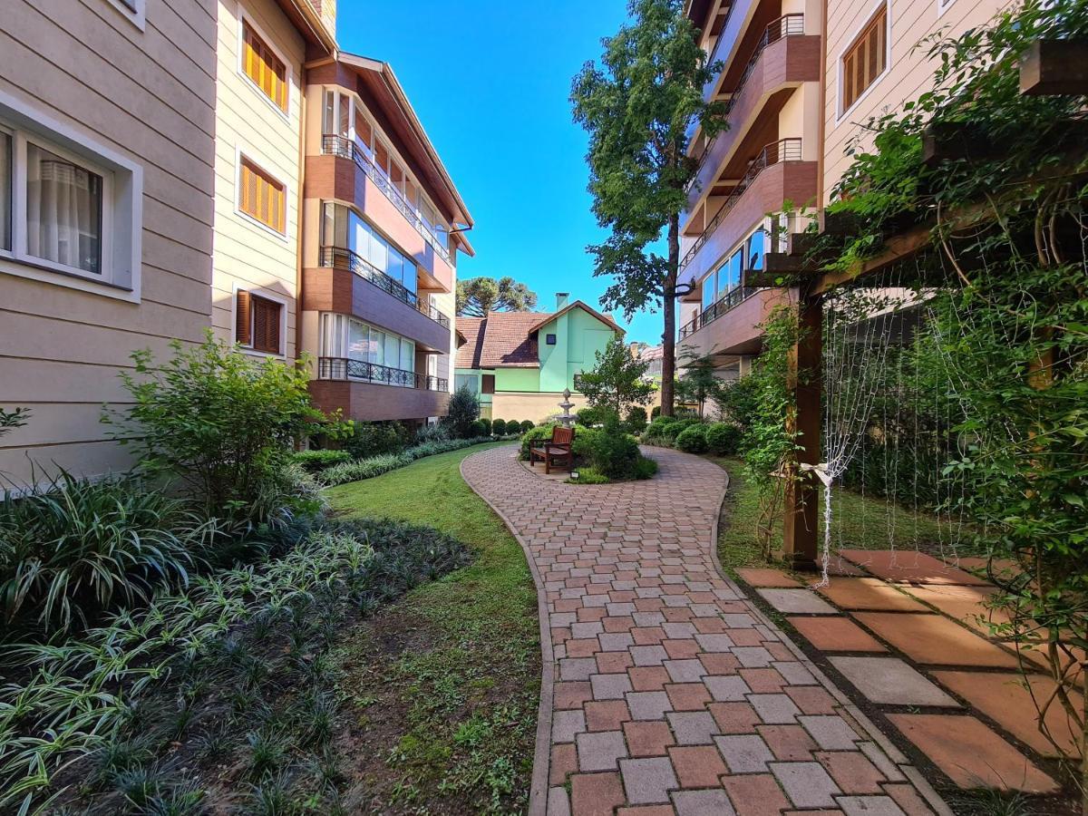 Апартаменты 2D No Centro De Gramado, A 500M Da Rua Coberta Экстерьер фото
